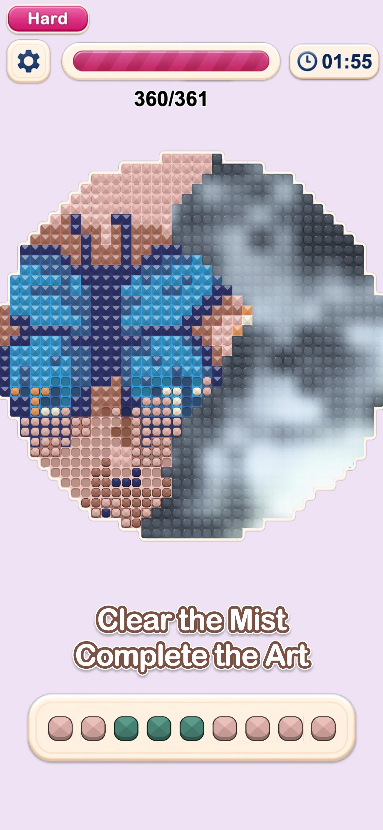 Diamond Tile Sort screenshot