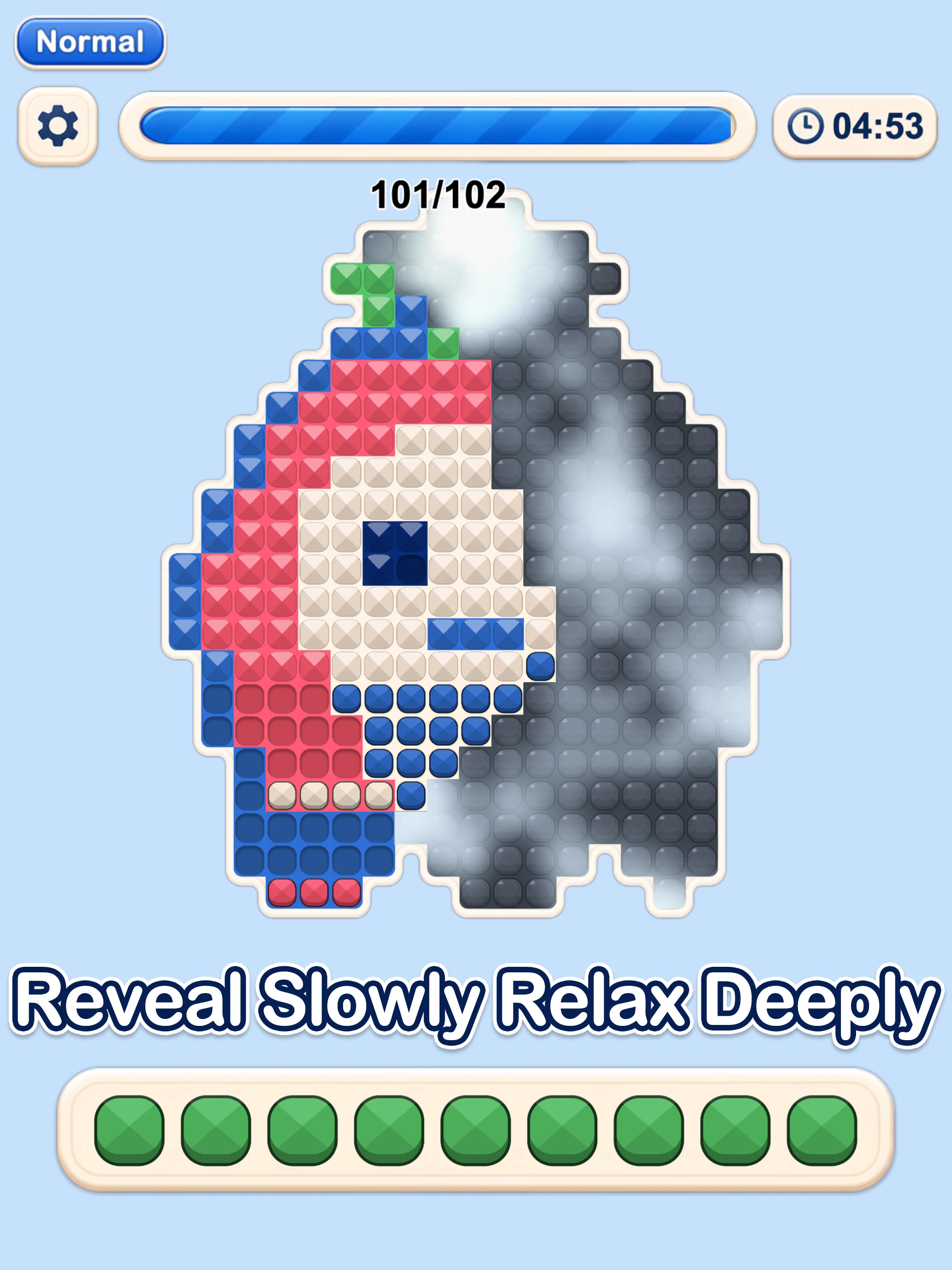 Diamond Tile Sort screenshot