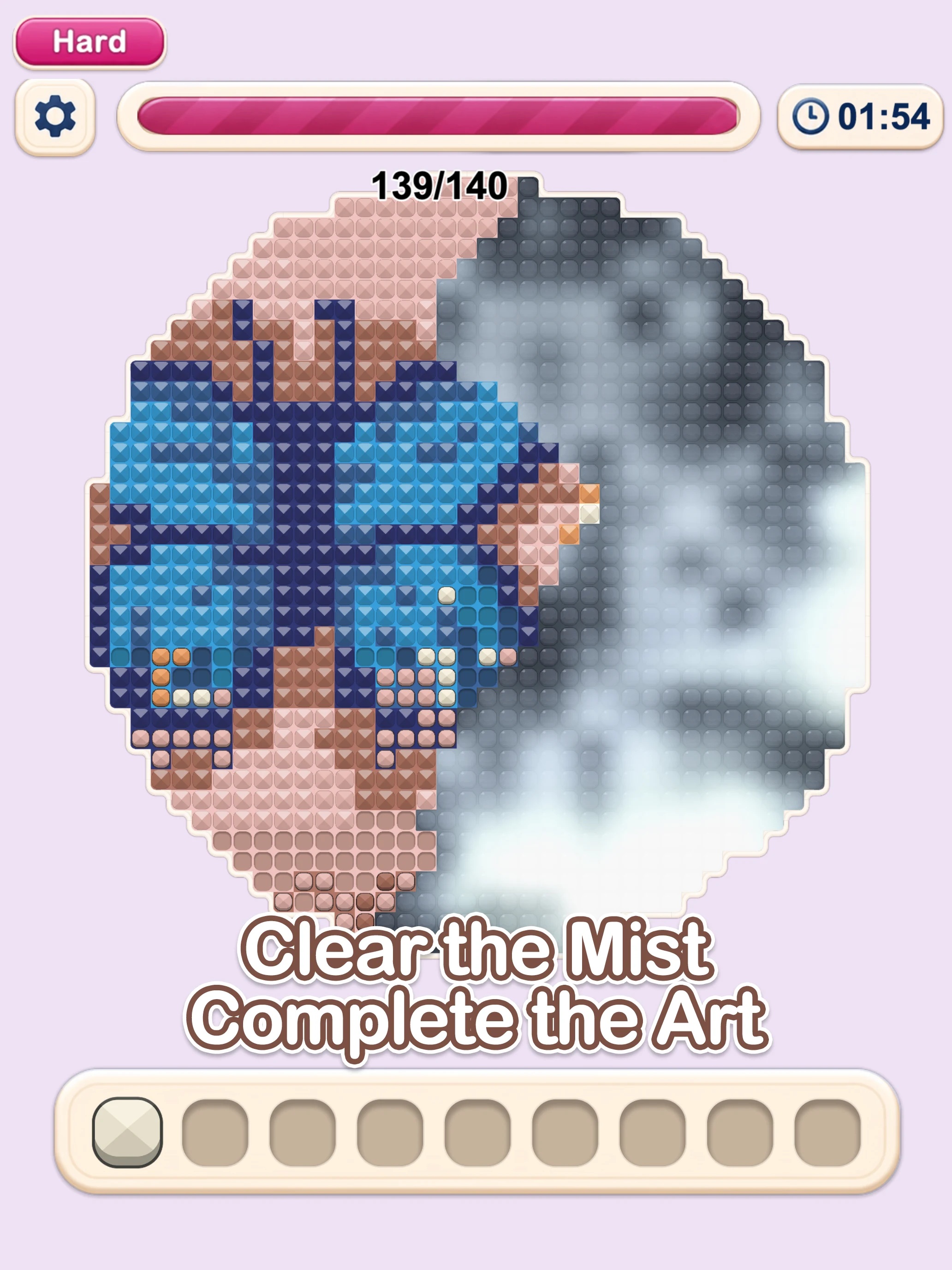 Diamond Tile Sort screenshot