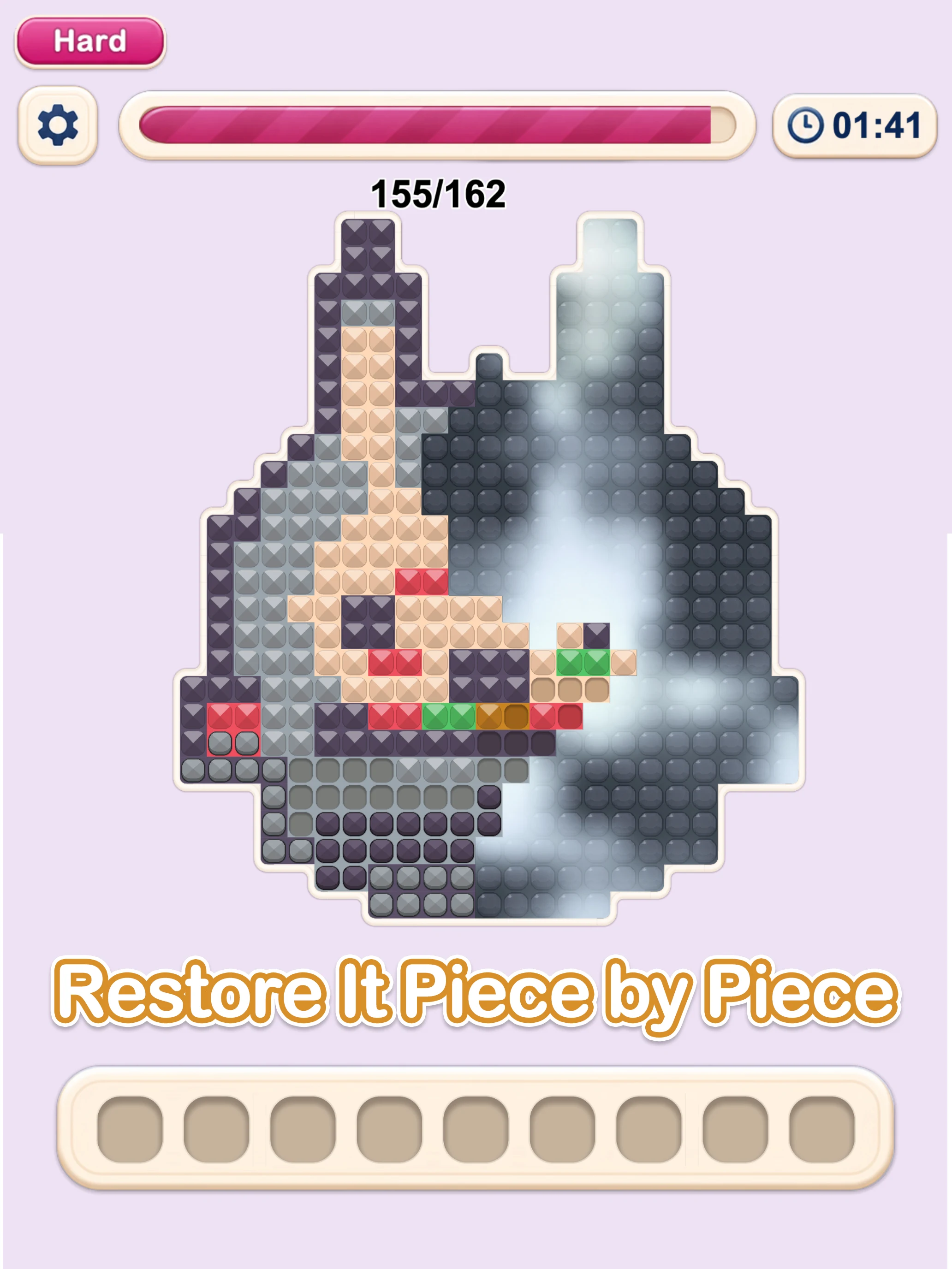 Diamond Tile Sort screenshot
