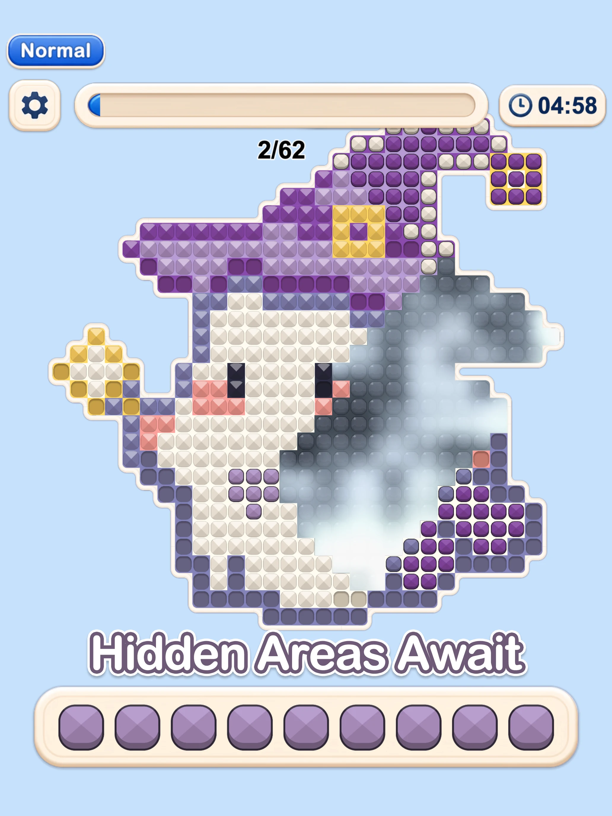 Diamond Tile Sort screenshot
