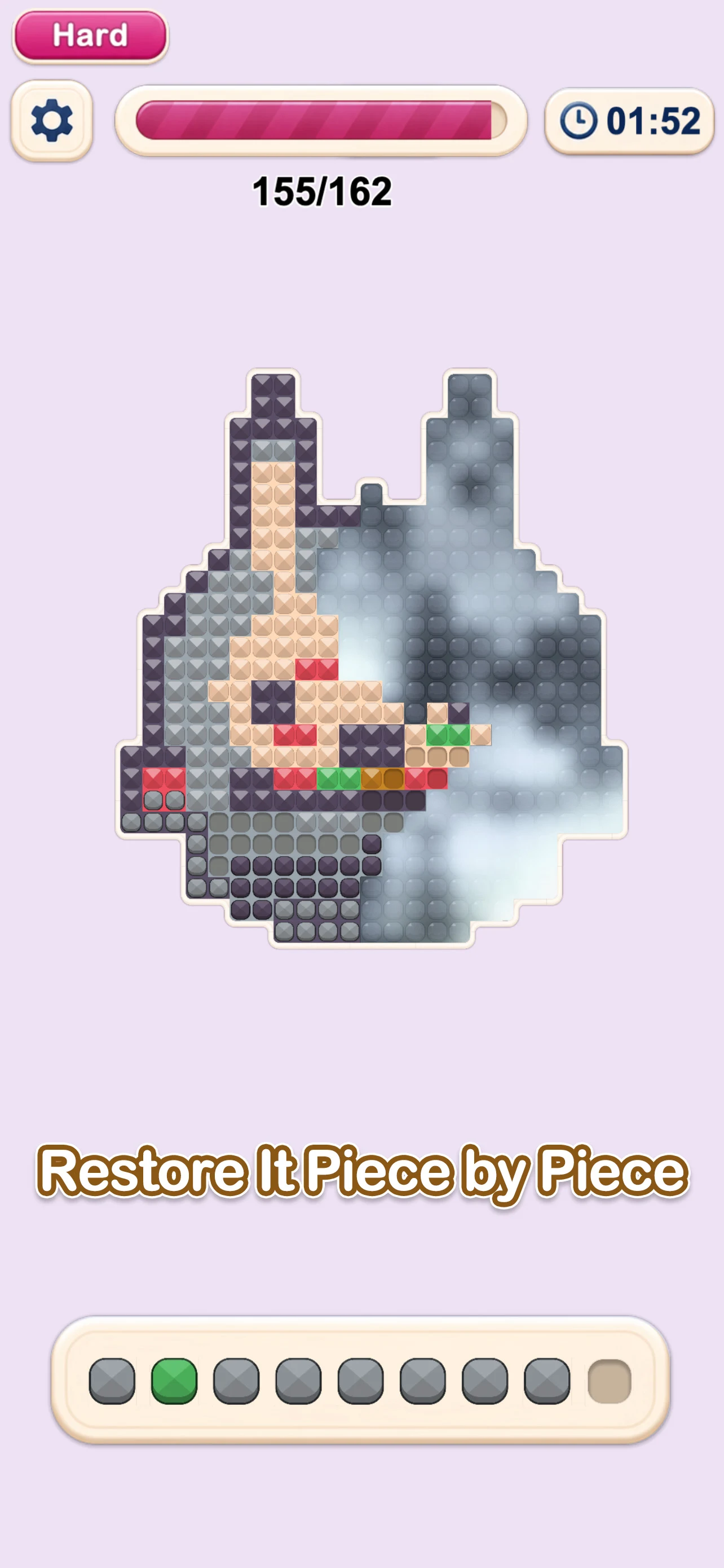 Diamond Tile Sort screenshot