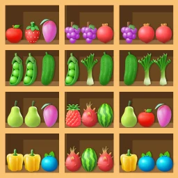 Icône de Fruit Sort Puzzle